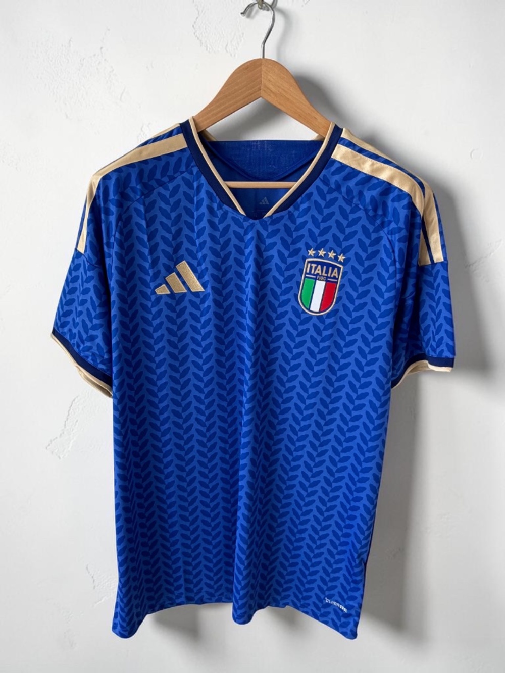 adidas Italy 2026 Home Soccer Jersey Men's XL Blue Gold JL6937 NWT